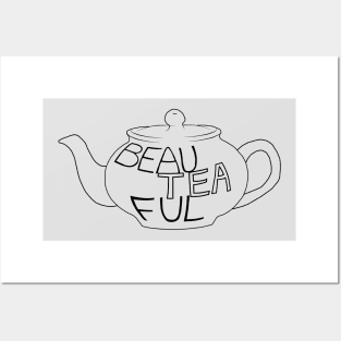 Beautiful teapot Posters and Art